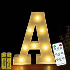 Lettres Lumineuses Lampe à