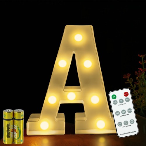 Lettres lumineuses lampe - lettres,