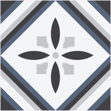 Carreaux de ciments motifs lot de 12 crédence déco autocollant adhésif sticker l