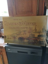 Panneau publicitaire peinture sur plastique   années 1989 Caves Gratien et Meyer