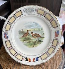 WWI US Patriotique Plaque 1919-Peace Avec Honor-End De Guerre Old Glory Drapeaux