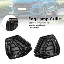 2PCS Gloss Black Front Bumper