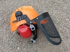 Casque de protection oreilles grillage jardinage travaux public orange ou blanc