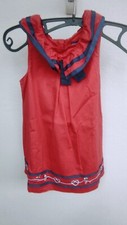 Robe Sergent Major 4 ans rouge