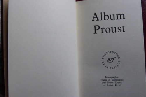 Album proust bibliothèque - album,