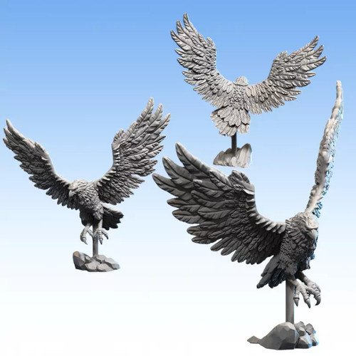 Hauts elfes grands - elfes, aigles