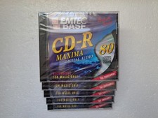 5-Pack EMTEC BASF CD-R AUDIO