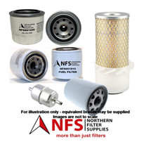 Nfs Filtre Kit Pour Kubota KH36 - Huile, Essence, Air & Filtre Hydraulique