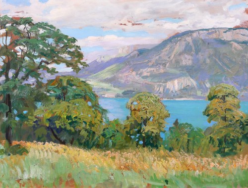 Tableau lucien jonas - lucien, annecy