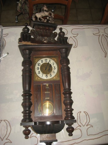 Ancienne pendule carillon - ancienne,