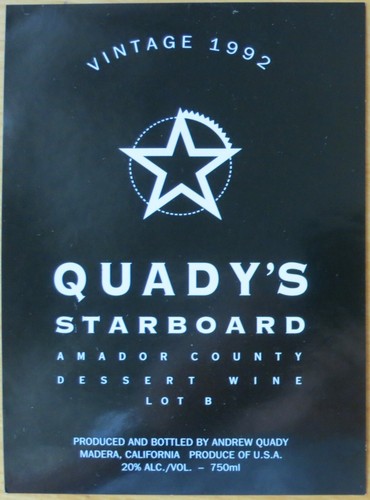Etichette vino usa quady 92 - etichette,