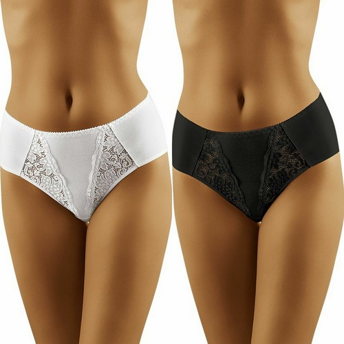 Culotte haute coton dentelle - culotte,