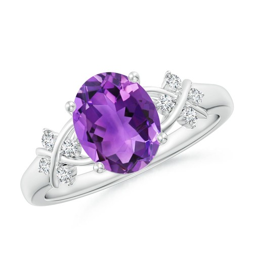 Angara bague solitaire - solitaire, ovale