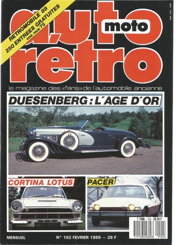 Auto retro 102 - duesenberg, /