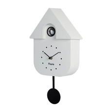 Horloge Coucou Blanche pendule