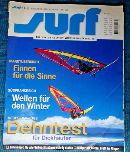 Surf magazine interview - magazine, 11/98,interview