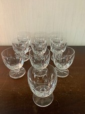 5 verres à eau modèle Bocage