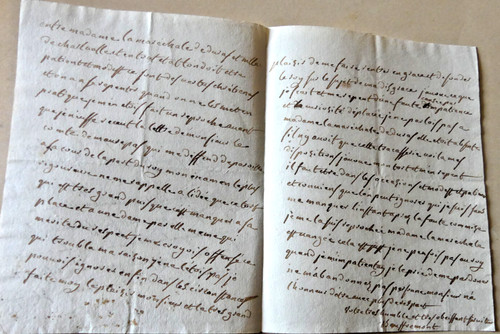 1748 lettre autographe joseph