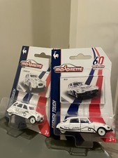 Majorette Lot Citroen DS 19 et