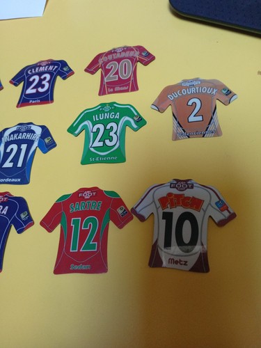 Lot magnets maillot foot - maillot,