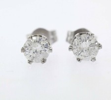 14k or Blanc 0.66ctw Rond