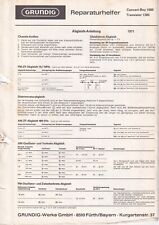 Service Manuel D'Instructions