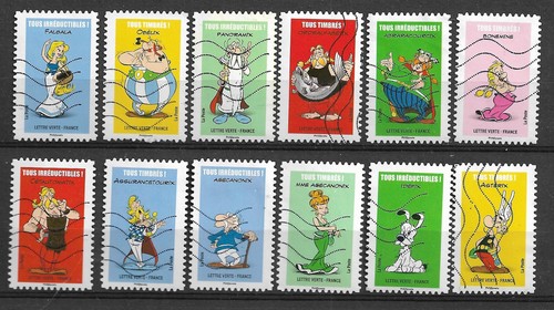 Lot timbres obli - timbres, série