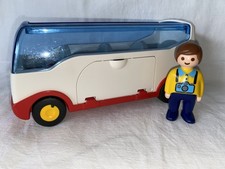 Playmobil 1.2.3 Autocar Bus Du 6773 Touriste Voyageur