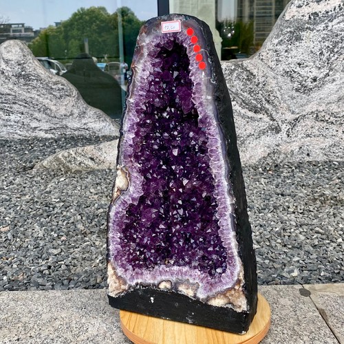 37lb natural amethyst geode - ,