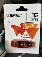 Clé USB 2.0 Emtec 16 Go Rouge