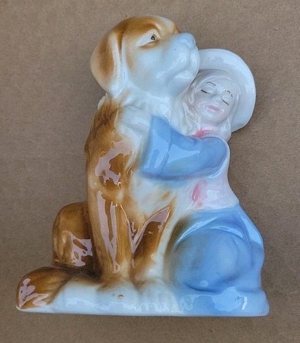 Vintage girl hugging - girl,