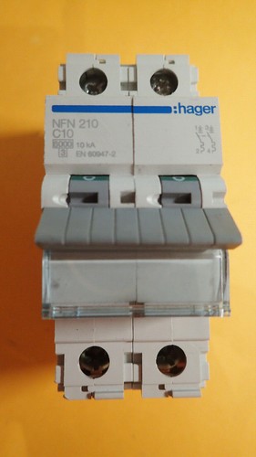Hager nfn210 disjoncteur 10a - hager,
