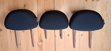 3 appuie tete banquette siege arriere tissu noir Mini 2 R60 Countryman break