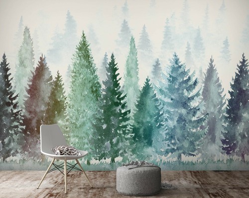 Peinture arbre vert m256 - peinture,