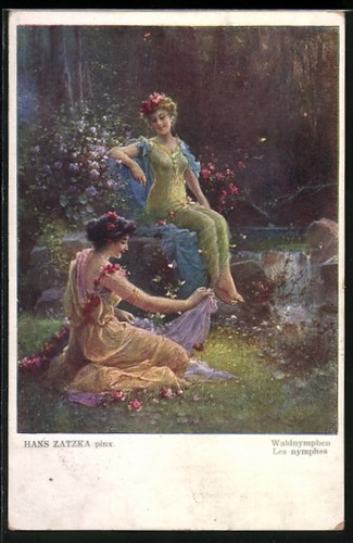 Carte postale artiste - postale, d'artiste