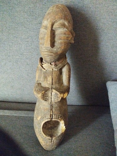 Statuette ancienne reliquaire - ancienne,