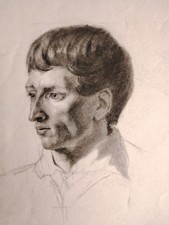 Beau Dessin A La Pierre Noire