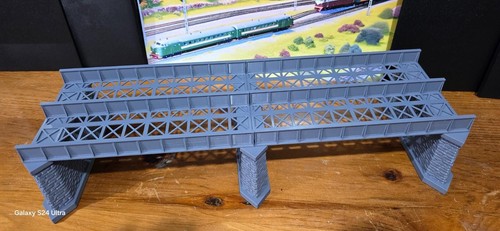Pont fer poutres - fer, doubles