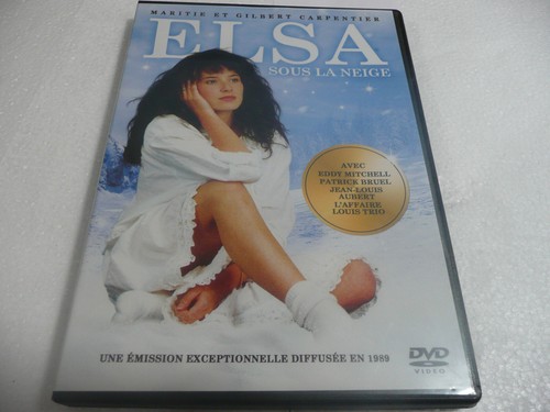 Dvd elsa sous neige - elsa, tv