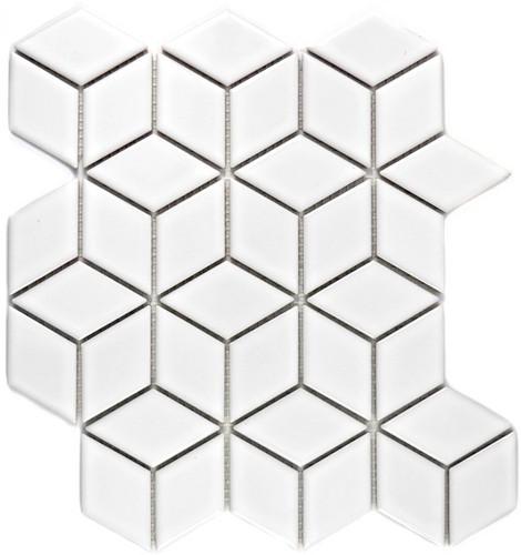 Mosaïque céramique blanc - mosaïque,