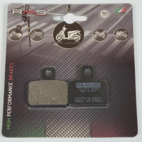Plaquette frein rms pour - plaquette,