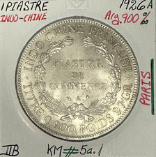 INDOCHINE FRANCAISE - 1 PIASTRE DE COMMERCE 1926 A - Pièce de Monnaie en Argent