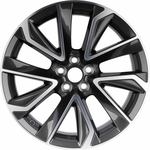 New 18x8 machined charcoal - new,