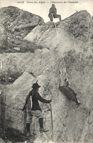 Dans les alpes chasseurs - alpes,