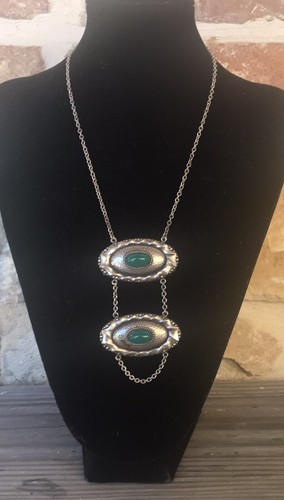 Collier pendentif art nouveau - collier,