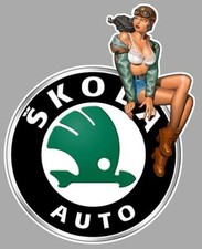 SKODA right Pin up droite