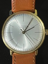 Montre à remontage manuel Junghans Max Bill 27/5703.810 or 34 mm cadran...