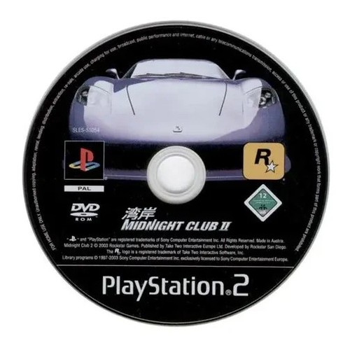 Midnight club ps2 jeu - club,