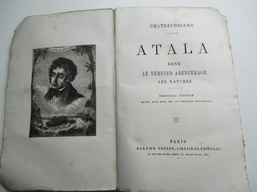 Chateaubriand atala rené - rené, le