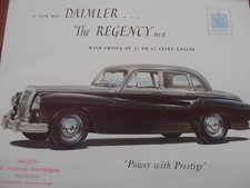 CATALOGUE DAIMLER THE REGENCY ( ref 132 )